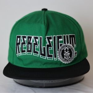 REBEL8 Flat Bill SnapBack Hat